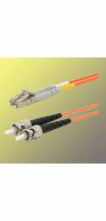 Optický patchkabel duplex LC-ST 62,5/125 µm MM,3m, OM1
