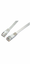 SOLARIX patch kabel plochý CAT5E UTP LSOH 1m šedý