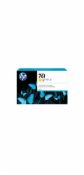 HP 761 Yellow DJ Ink Cart, 400 ml, CM992A