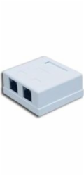 Alantec GN002 wire connector 2xRJ45 White