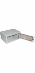 DIGITUS DN-W19 04U/450 DIGITUS Nástěnný rozvaděč 19 jednodílný 4U 600x450 RAL 7035