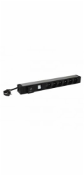 Legrand   napájecí blok PDU do racku 6x 230V s přepěť. ochranou 1U  