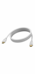 VISION Techconnect - Ultra High Speed - kabel HDMI s ethernetem - HDMI s piny (male) do HDMI s piny (male) - 2 m - dvojnásobne stínený - bílá - podpora 8K30Hz