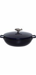 Staub La Cocotte 28cm round, Bouillabaisse Pot, Dark Blue