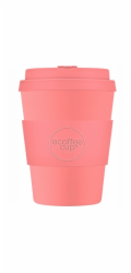 Ecoffee cup Ekologický hrnek Ekologický hrnek* Hrnek Jednobarevný Darrell Lea Roth 350ml - růžový