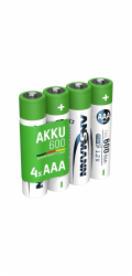 1x4 Ansmann NiMH Akku Micro AAA Type 600 min.550 mAh 1311-0022