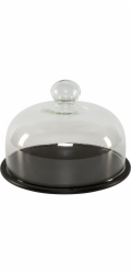 Zassenhaus Käseglocke mit Glas- deckel 23 cm