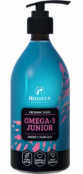 HOLISTA Omega-3 Junior - doplňky stravy pro psy a kočky - 400ml