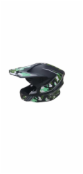 NENURODYTA_V Motocyklová helma HD-806, M (57-58 cm), černo-zelená