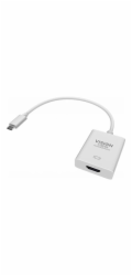 Vision TC-USBCHDMI - Externí video adaptér - USB-C 3.1 - HDMI - bílá - maloobchod