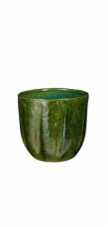 MICA Gelová květináče ALFREDO 1193654, keramika, zelená