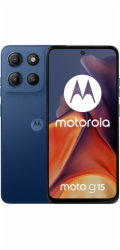 Motorola moto g15 17,1 cm (6.72") Dual SIM Android 15 4G USB typu C 8 GB 256 GB 5200 mAh Námořnická modrá