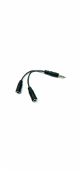 Logo Audio rozdvojka  Jack (3.5mm) samec