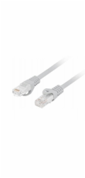 Lanberg Patchcord cat.6 UTP LSZH cu 20m šedý, schválený Fluke