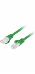 Lanberg Patchcord cat.6 UTP LSZH cu 5m zelený, schválený Fluke