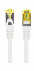 Lanberg Patchcord cat.6a s/ftp lszh cu 3m bílý, fluke schválený