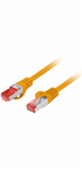 Lanberg Patchcord cat.6 s/ftp lszh cu 20m oranžový, schválený Fluke