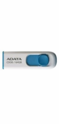 ADATA Flash Disk 64GB C008, USB 2.0 Classic, bílá