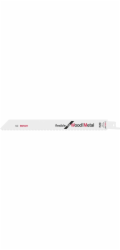Bosch Powertools Flexibilní pilový list S 1022 HF pro ocasní pilu na dřevo a kov, 100 kusů (délka 200 mm)