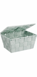Wenko Úložný koš Adria 19 x 14 x 10 cm polypropylen mátově zelený