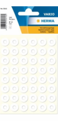 Herma HERMA Verstärkungsringe selbtklebend ? 12 mm weiß 240 St.