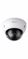 CP PLUS 2.0 Mpix venkovní IP antivandal dome kamera s IR, WDR, Starlight a mikrofonem