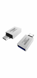 Vision - USB adaptér - USB-C (M) do USB typ A (F) - USB 3.1 Gen 2 - bílá