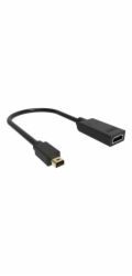 VISION - Video adaptér - Mini DisplayPort s piny (male) do HDMI se zdířkami (female) - černá - podporuje 4K
