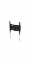 Vision VFM-W4X4 - Heavy Duty - držák - pro přehrávač médií / LCD displej - ocel válcovaná za studena - černá - velikost obrazovky: 37"-70" - montáž na stěnu