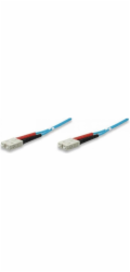Intellinet Network Solutions SC-SC duplexní optický patchcord 1m 50/125 OM3 multimode (304031)