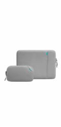 Tomtoc pouzdro Recycled Sleeve with Pouch pro Macbook Pro 14" M1/M2/M3/M4 - Gray