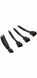 EKWB 3fach-Splitterkabel für 4 Pin PWM Lüfter, 10cm (schwarz)