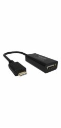 VISION - Video adaptér - USB-C s piny (male) do DisplayPort se zdírkami (female) - 15 cm - cerná - podpora 8K60Hz (7680 x 4320)
