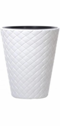 Prosperplast KVĚTINÁČ MATUBA 300 mm - BÍLÝ (S449) PDBMT300-S449 - DBMT300-S449