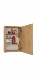 Topeshop POLA 1DL ARTISAN koupelnový doplněk Dub