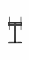 TV držák Meliconi, 480815 Table 400, základna z tvrzeného skla, hliníkový sloupek, systém kabelů, pro TV 32"-60", pro TV do 30 kg