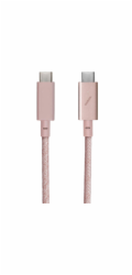 Native Union Belt Cable USB-C to USB-C Pro 2,4m Rose