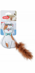 ZOLUX Chatouille Cat with feathers and catnip - hračka pro kočky - 13cm