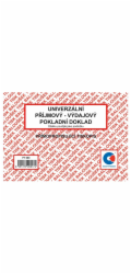 Příjmový - výdajový pokladní doklad A6  
