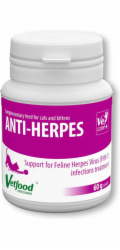 VETFOOD Anti-Herpes - potravinové doplňky pro kočky - 60g