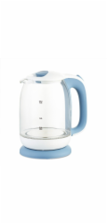 Maestro MR-056-Blue Skleněná rychlovarná konvice 1,7 l