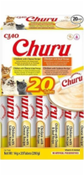 INABA Churu Variety box Chicken and beef - pamlsek pro kočky - 20 x 14g