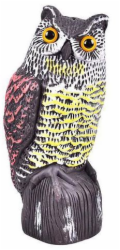 Strašák na ptáky, sova, 36 cm