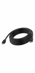 VISION Techconnect - Vysoká rychlost - kabel HDMI s ethernetem - HDMI s piny (male) do HDMI s piny (male) - 5 m - dvojnásobne stínený - cerná - podpora 8K60Hz, rychlost prenosu dat až 48 Gbps