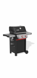 Weber Plynový gril E-335 GBS Spirit se 3 hořáky a bočním hořákem, černý