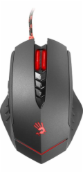 A4tech BLOODY V8 herní myš, až 3200DPI, V-Track technologie, 160KB paměť, USB, CORE 2, kovové podložky
