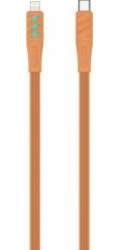Havit CB6255 - Nabíjecí kabel USB typu C na Lightning, 1 m (oranžový)