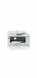 Brother MFC-J5340DWE - Multifunkční tiskárna - barva - tryskový - A3/Ledger (média) - až 28 stran/min. (tisk) - 250 listy - 14.4 Kbps - USB 2.0, LAN, Wi-Fi(n), hostitel USB