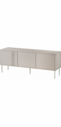 Cama 3D RTV skříň TRESSE 150x40x55 kašmírová matná