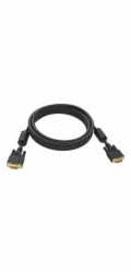 Vision Professional - Kabel VGA - HD-15 (VGA) (M) do HD-15 (VGA) (M) - 10 m - křídlové šrouby - černá